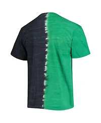 Mitchell & Ness Men's Green La Galaxy Vertical Tie-Dye Top
