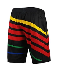 Mitchell & Ness Men's Black Sporting Kansas City Swingman Shorts