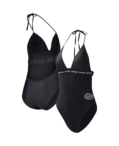G-iii 4Her by Carl Banks Women's Black Florida Gators Full Count One-Piece Swimsuit
