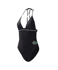 G-iii 4Her by Carl Banks Women's Black Florida Gators Full Count One-Piece Swimsuit