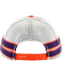'47 Brand Men's Orange Clemson Tigers Straight Eight Adjustable Trucker Hat
