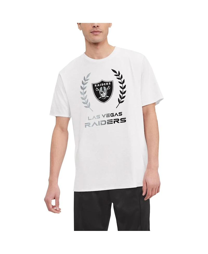 Tommy Hilfiger Men's White Las Vegas Raiders Miles T-Shirt