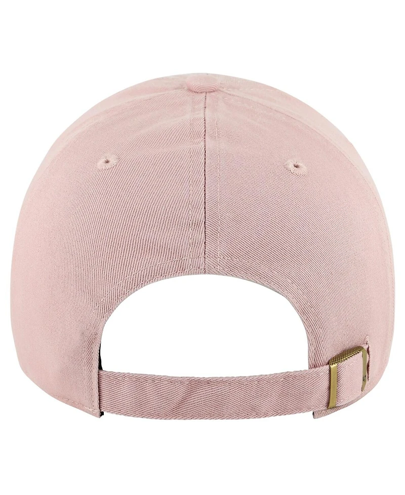 '47 Brand Women's Pink Indianapolis Colts Ballpark Cheer Dusty Rose Clean Up Adjustable Hat