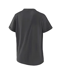 Wear by Erin Andrews Women's Charcoal Washington Commanders Boyfriend T-Shirt