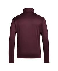 Adidas Men's Maroon Arizona State Sun Devils Coaches Sideline Quarter-Zip Top