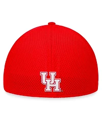 Top of the World Men's Red Houston Cougars Spacer Flex Hat