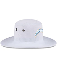New Era Men's White Los Angeles Chargers 2024 Nfl Training Camp Panama Bucket Hat