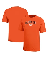 Champion Big Boys and Girls Orange Oklahoma State Cowboys Arch Over Logo T-Shirt