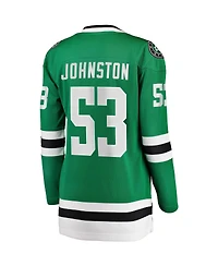 Fanatics Women's Wyatt Johnston Kelly Green Dallas Stars Home Breakaway Player Jersey