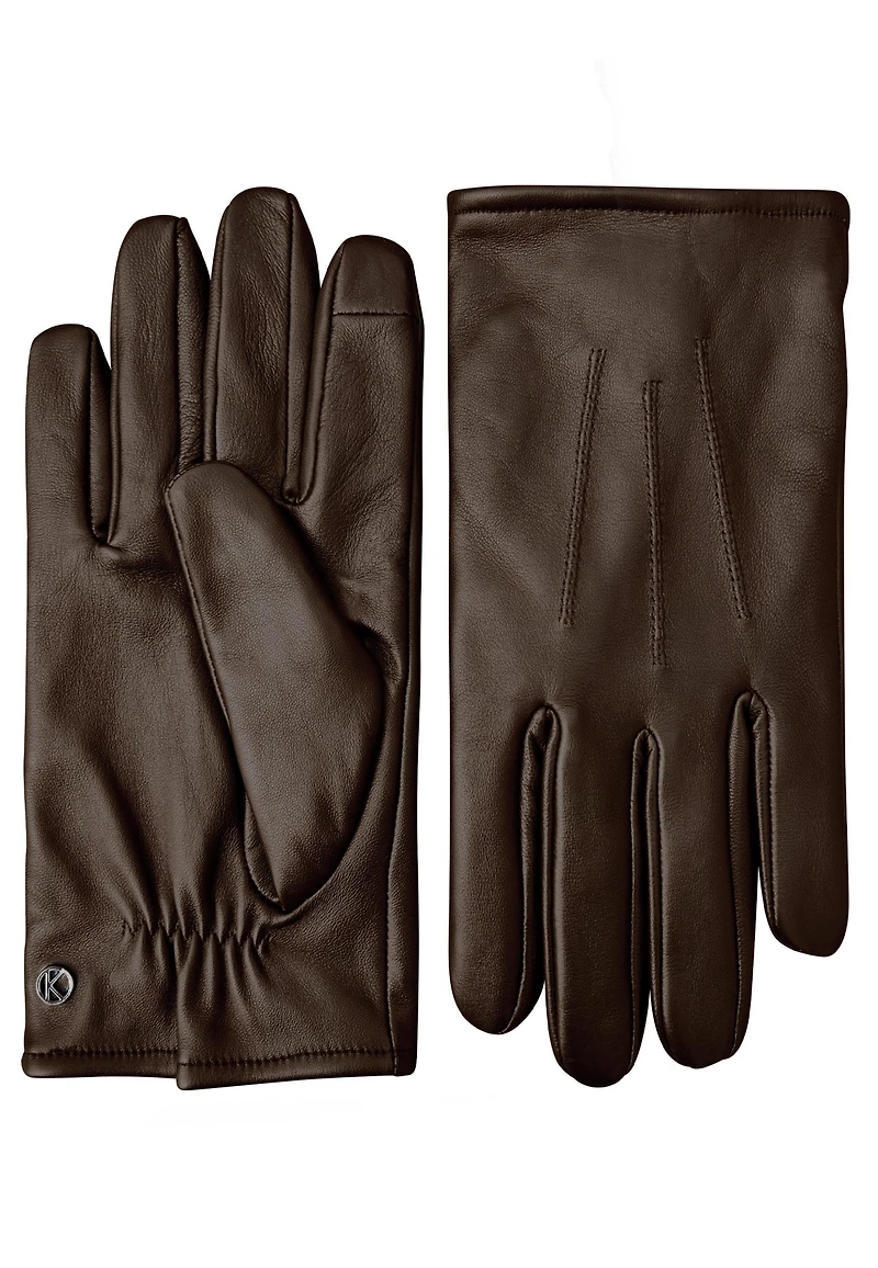 Kessler Men's Men`s Premium Lamb Leather Touchscreen Gloves "Liam"