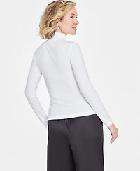 On 34th Women's Modal Long Sleeve Turtleneck, Created for Macy's