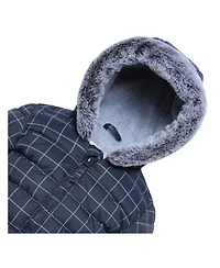 Rokka&Rolla Baby Boys Fleece Hooded Puffer Coat
