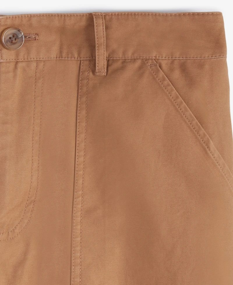 On 34th Women's Utility-Pocket Barrel-Leg Chinos, Created for Macy's