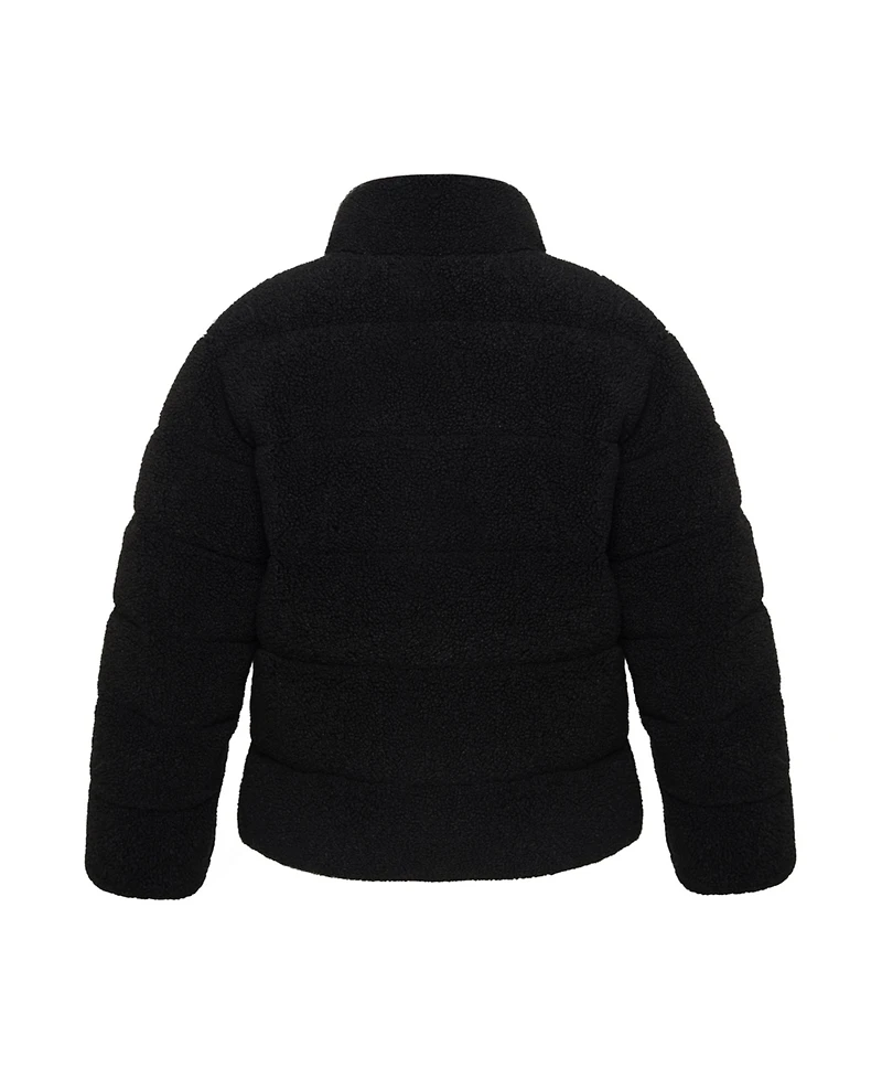 Rokka&Rolla Big Girls Sherpa Puffer Jacket