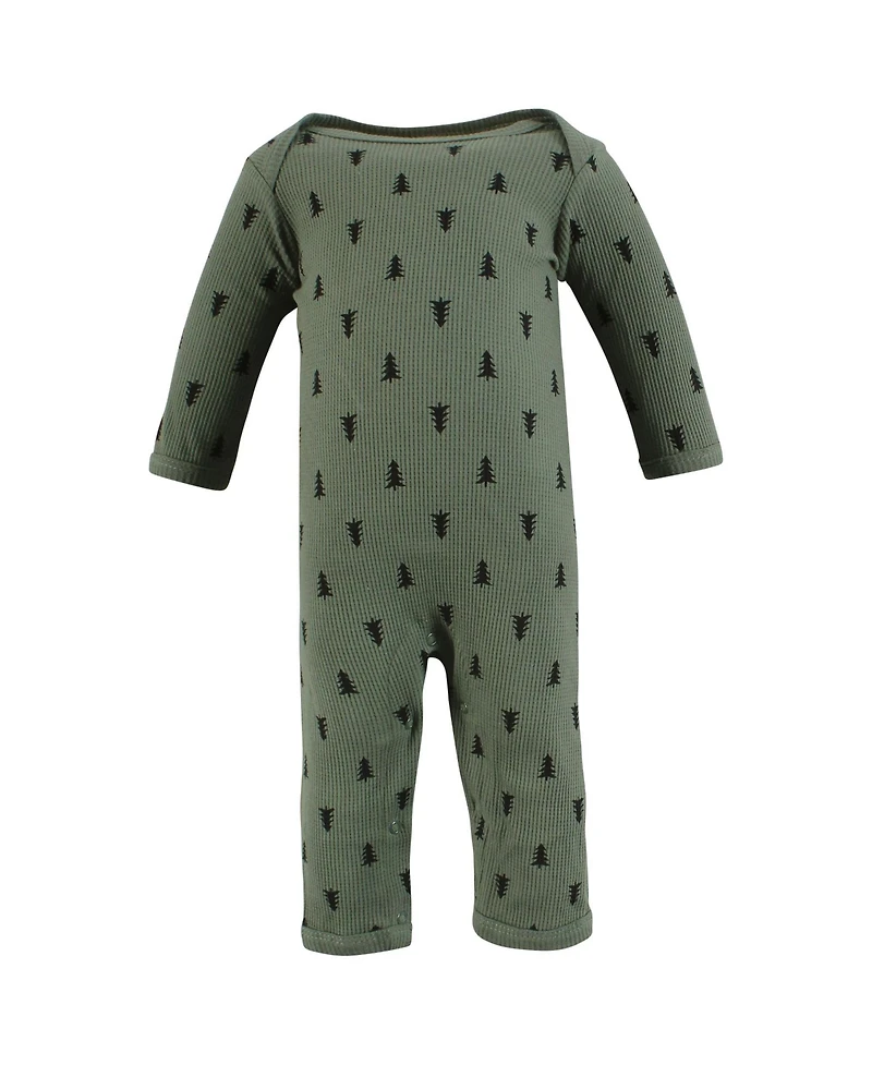 Hudson Baby Baby Boys Hudson Insulated All-in-One Outfits 2 Pack