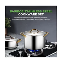NutriChef Kitchenware Pots & Pans Set