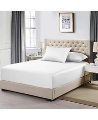 Percale Extra Deep 22 Inches Fitted Sheet Only California King