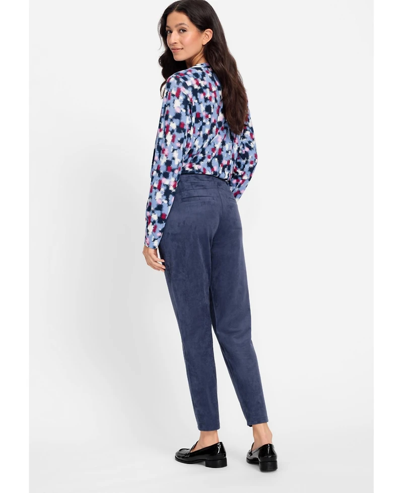 Olsen Women's Lisa Fit Straight Leg Suedene Pant
