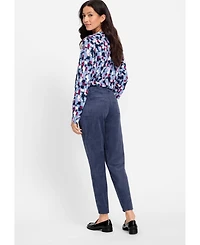 Olsen Women's Lisa Fit Straight Leg Suedene Pant