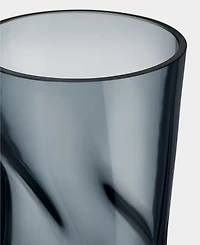 Orrefors Squeeze Blue Gray Vase