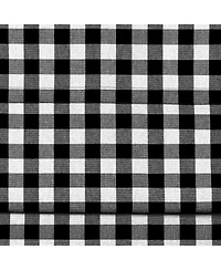 Kate Aurora Country Farmhouse Buffalo Check Plaid Gingham Single Window Curtain