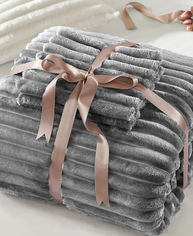 510 Design Avril Fluffy Ribbed Plush 2-Pc. Comforter Set, Twin/Twin Xl