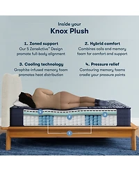 Serta Perfect Sleeper X Knox Plush 13.75" Quilted Hybrid Mattress