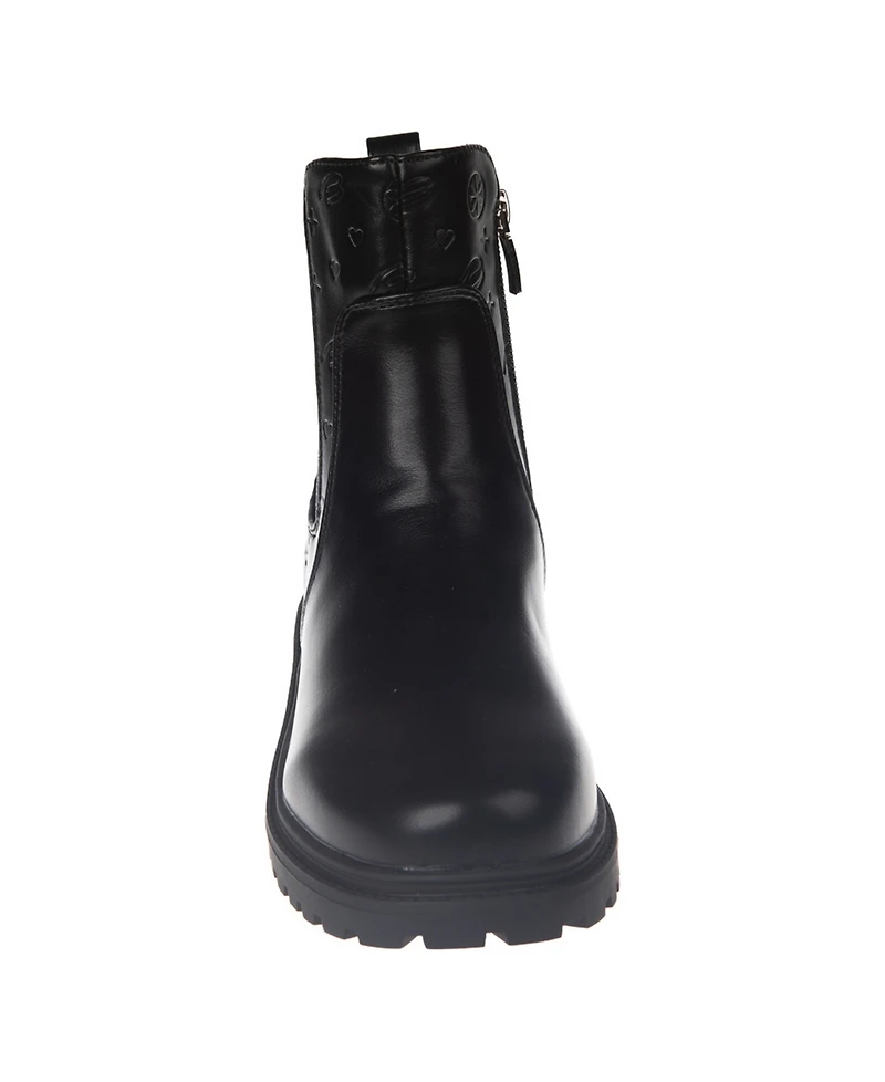Bebe Little and Big Girls Lurex Gore Chelsea Boot
