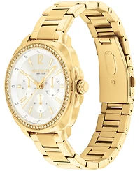 Coach Women's Kitt Gold-Tone Stainless Steel Bracelet Watch 38mm