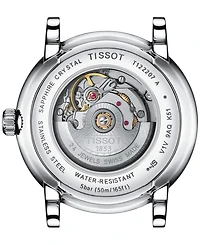 Tissot Women's Swiss Automatic Carson Stainless Steel Bracelet Watch 30mm