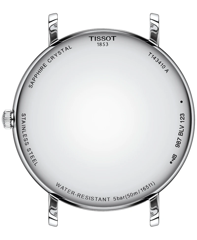 Tissot Men's Swiss Everytime Stainless Steel Bracelet Watch 40mm