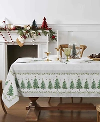 Avanti Trees Polyester Tablecloth Oblong