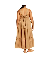 City Chic Women's Livvy Maxi Dress