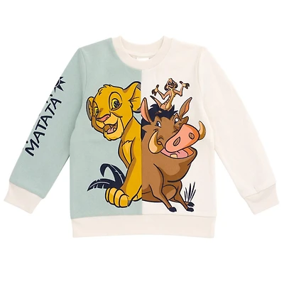 Disney Toddler Boys Lion King Mickey Mouse Cars Toy Story Sweatshirt to (2T - 18-20)