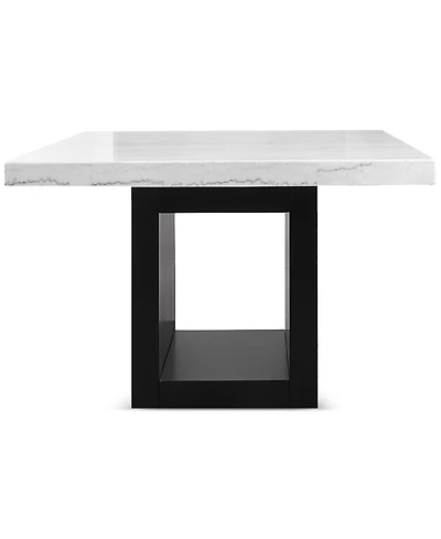 Kellet Square Marble Counter Height Dining Table, Created for Macy's