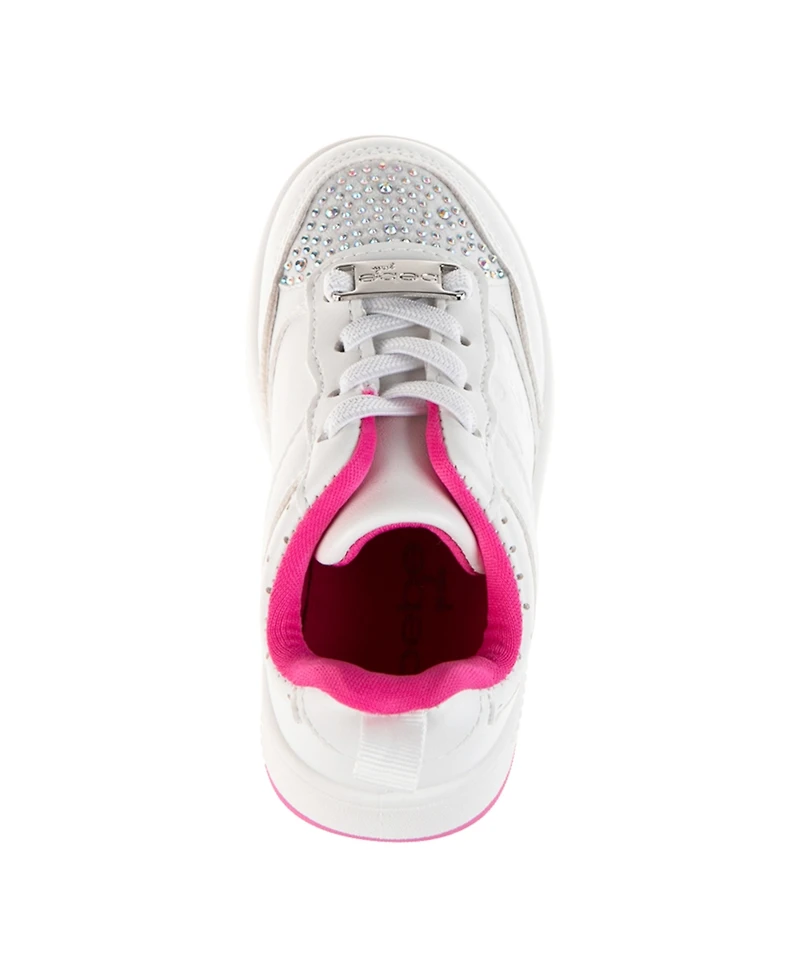 Bebe Toddler Girls Court Rhinestones Sneakers