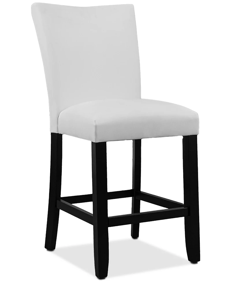 Kellet Faux Leather Counter Height Chair, Created for Macy's