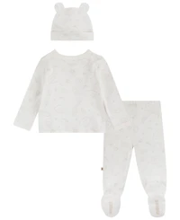 Huggies Baby Boys Long Sleeve Top, Pants and Hat 3-Piece Set