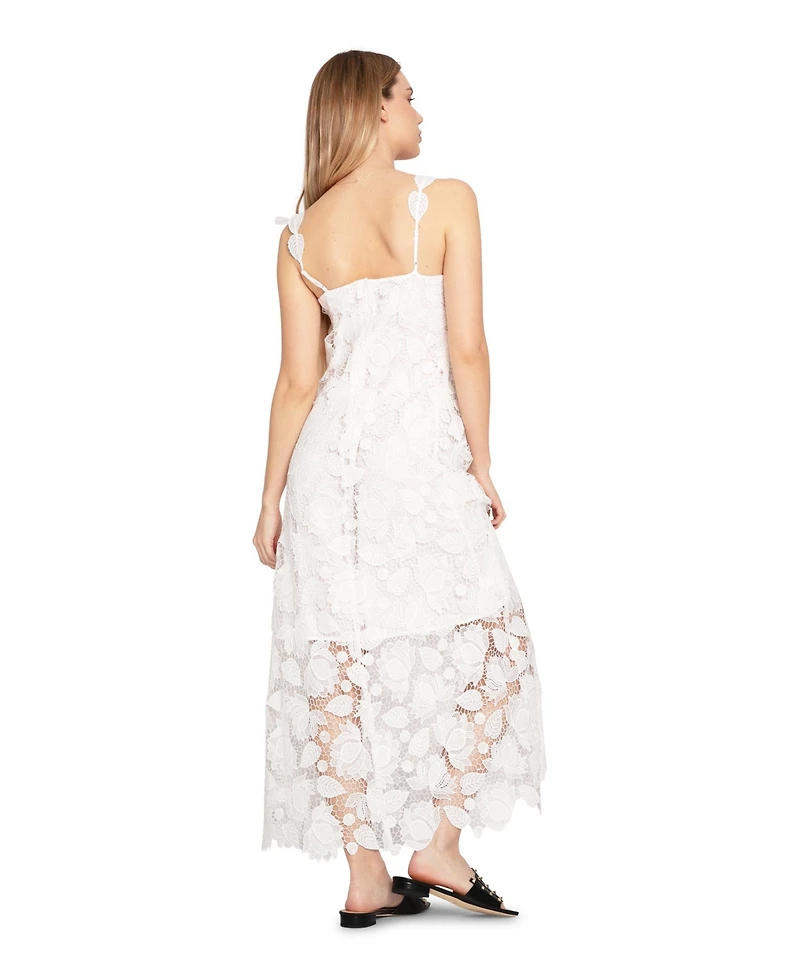 Belle & Bloom Women's Songbird Lace Maxi Dress