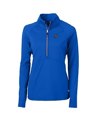 Cutter & Buck Women's Florida Gators Adapt Eco Knit Stretch Half-Zip Pullover Top