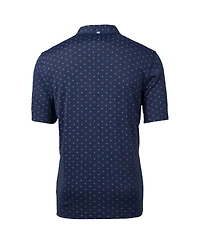Cutter & Buck Men's Auburn Tigers Virtue Eco Pique Tile Polo