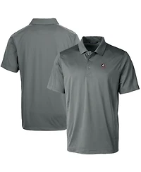 Cutter & Buck Men's Georgia Bulldogs Alumni Logo Prospect Textured Stretch Polo