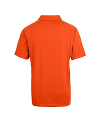 Cutter & Buck Men's Orange Florida Gators Swinging Gator Prospect Textured Stretch Polo