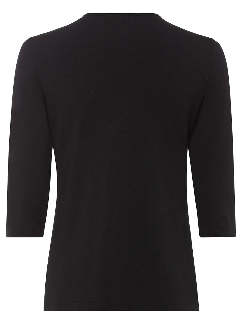 Olsen Women's 3/4 Sleeve V-Neck T-Shirt
