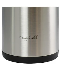 MegaChef 3 Quart Stainless Steel Vacuum Body Pump Cap Air Pot