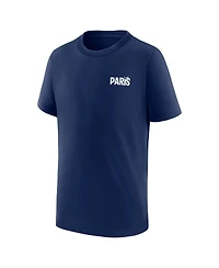 Nike Big Boys and Girls Navy Paris Saint-Germain Photo T-Shirt