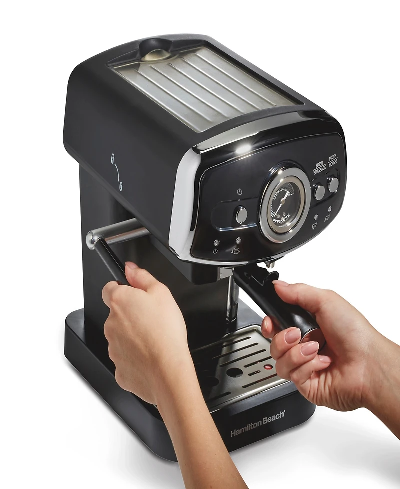 Hamilton Beach & nbsp; Slide & Lock Espresso Maker - 40730