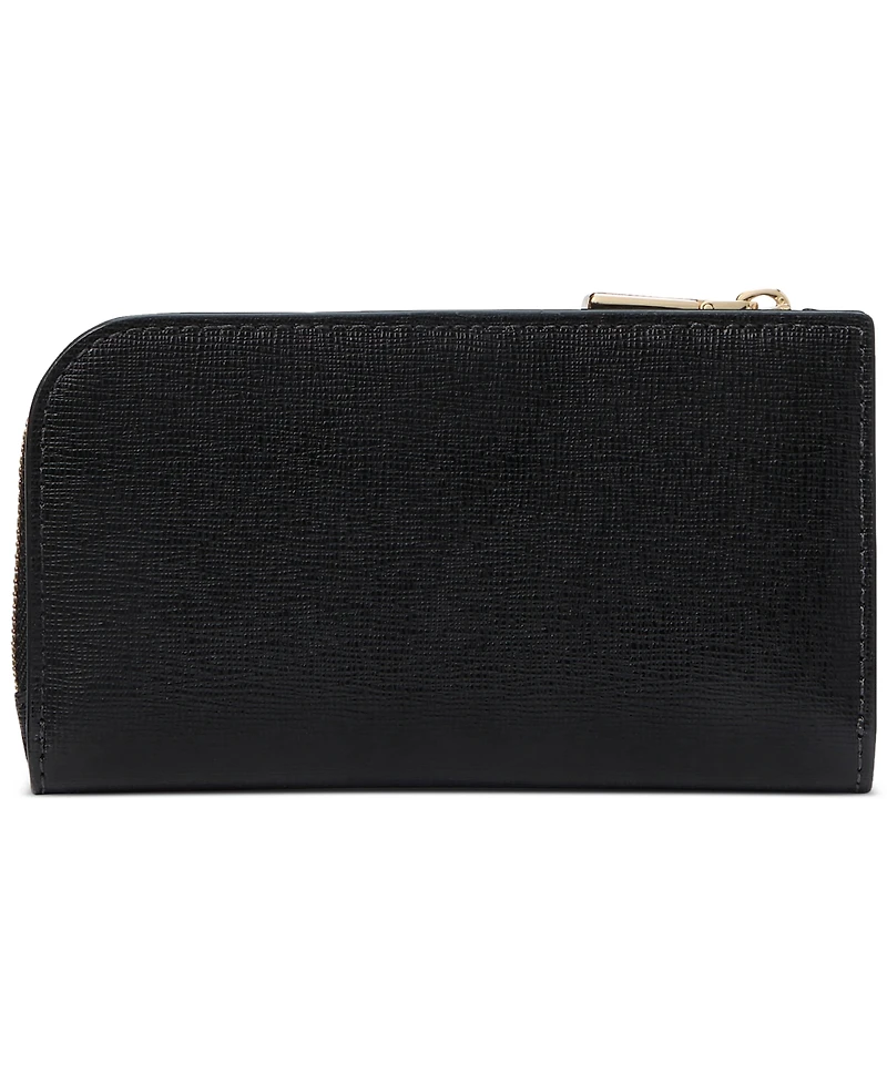 kate spade new york Devin Saffiano Leather Small Slim Bifold Wallet