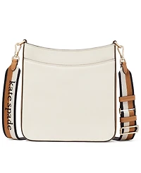 kate spade new york Hudson Colorblocked Pebbled Leather Small Messenger Crossbody