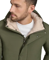 Calvin Klein Men's Ripstop Hooded Puffer Jacket